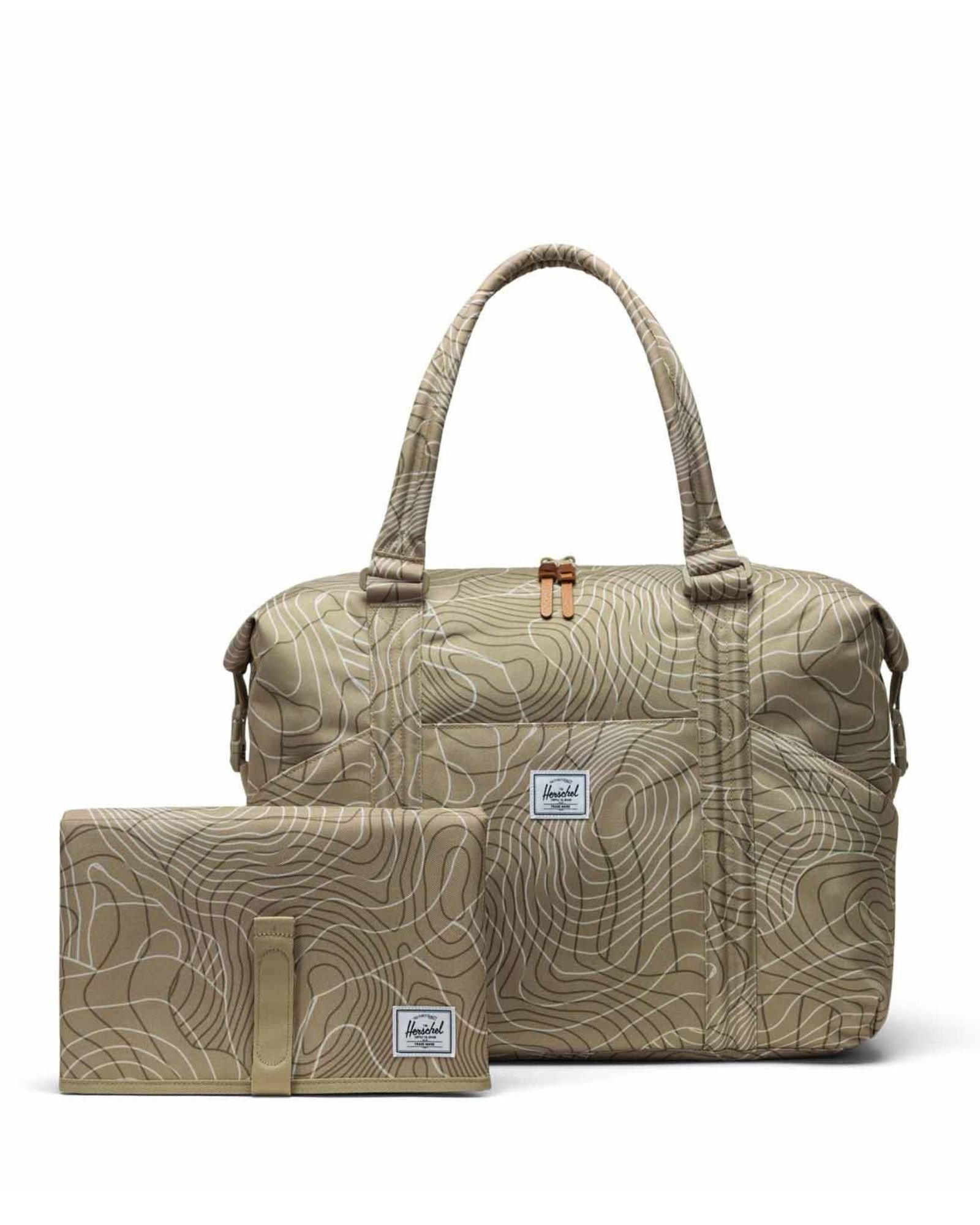 Strand Duffle Diaper Bag Twill Topography Herschel Supply Co