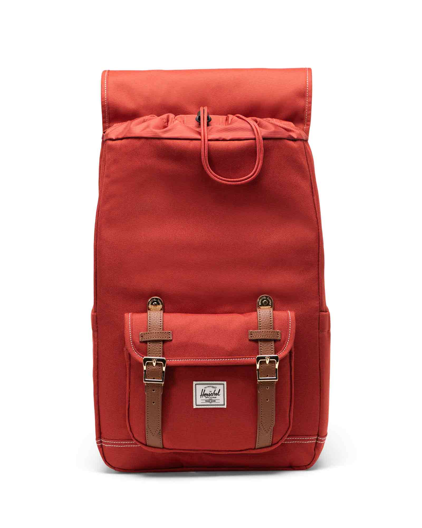 Herschel Little America™ Backpack Mid-Volume Red Ochre/White