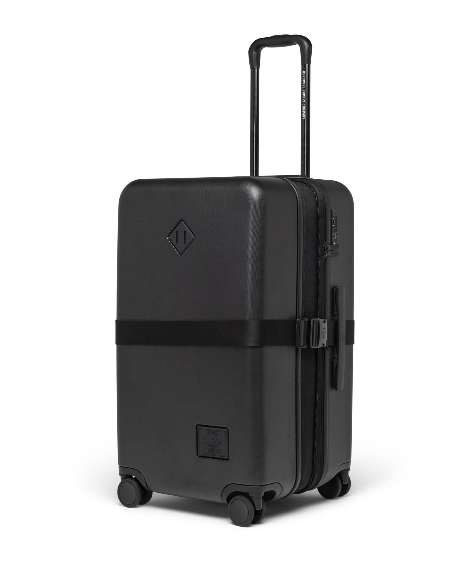 Herschel Heritage™ Hardshell Medium Luggage Expandable Black
