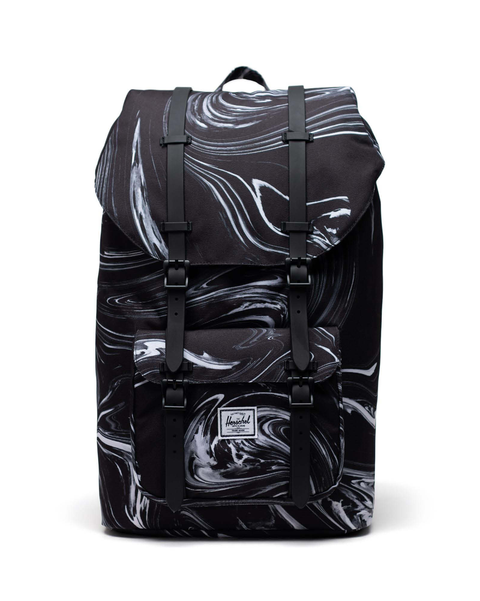 Little America Backpack Paint Pour Black Herschel Supply Co.