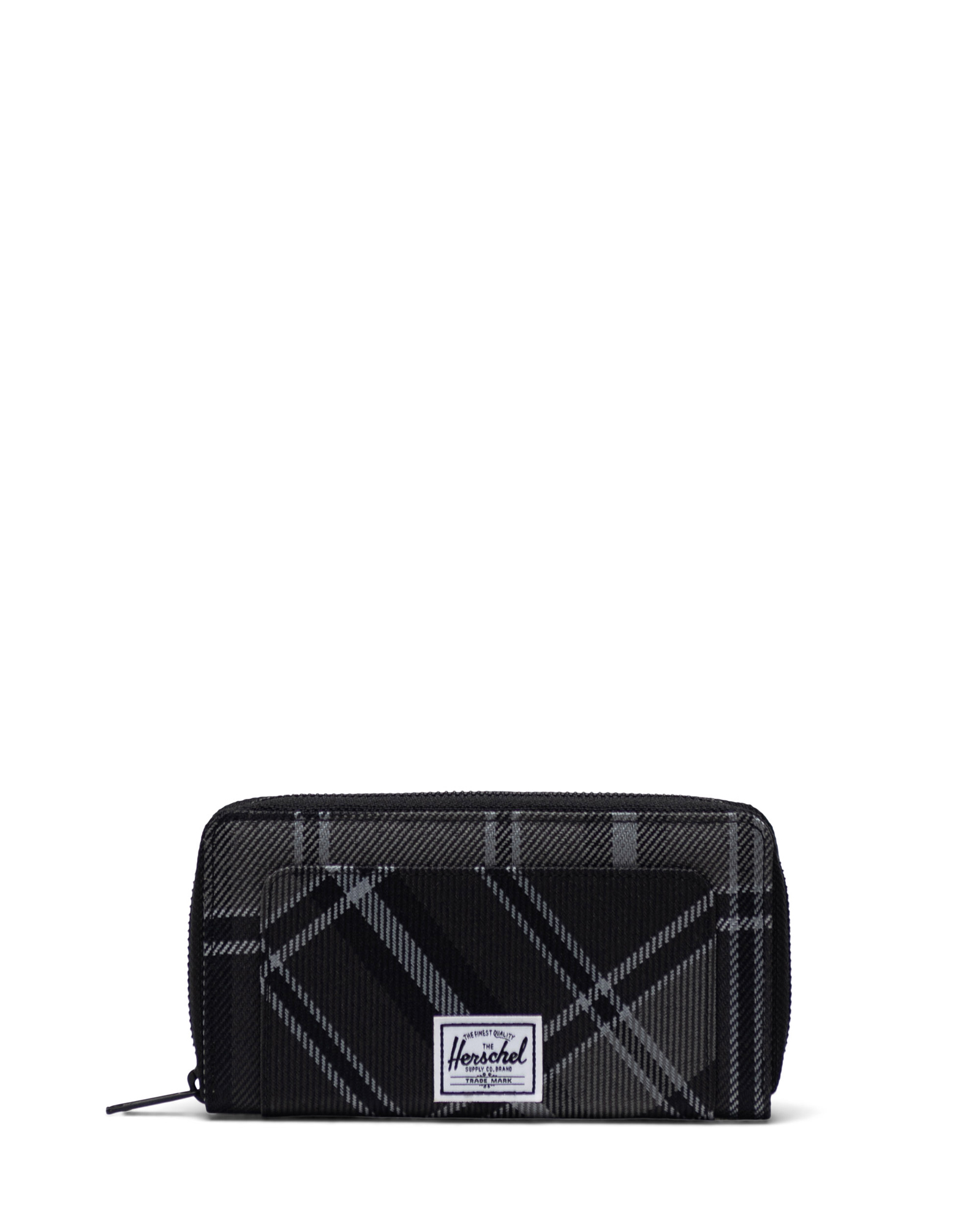 Thomas Wallet Greyscale Plaid Herschel Supply Co.