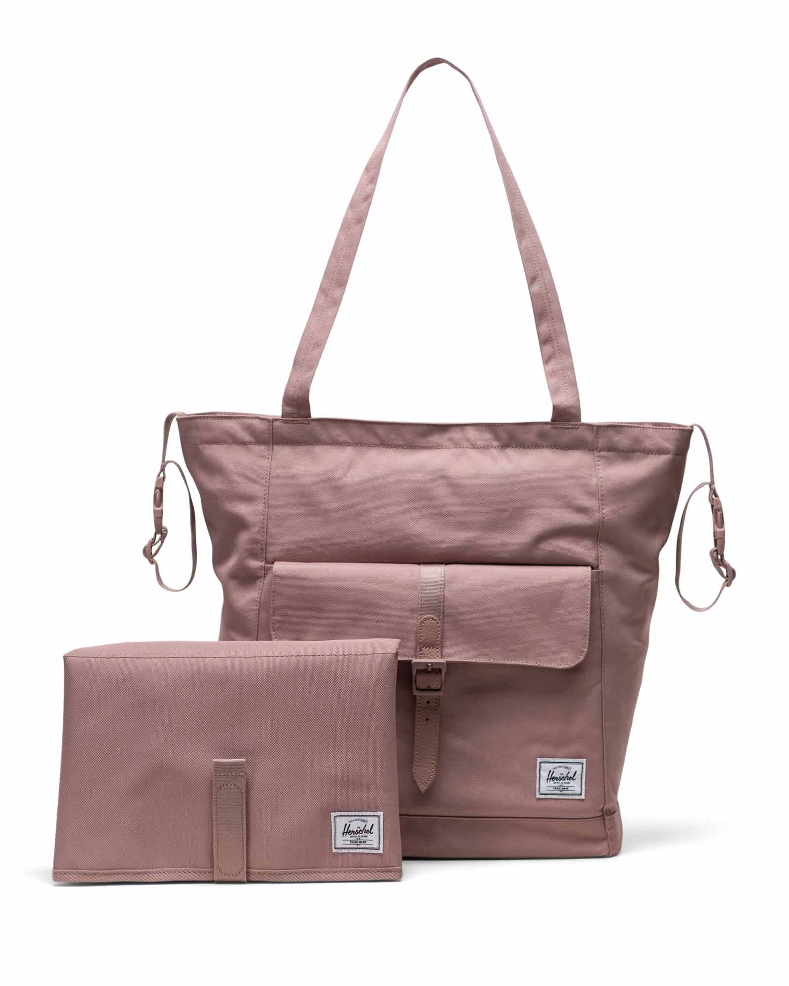 Herschel Retreat™ Tote Diaper Bag Ash Rose | Herschel Supply Co.